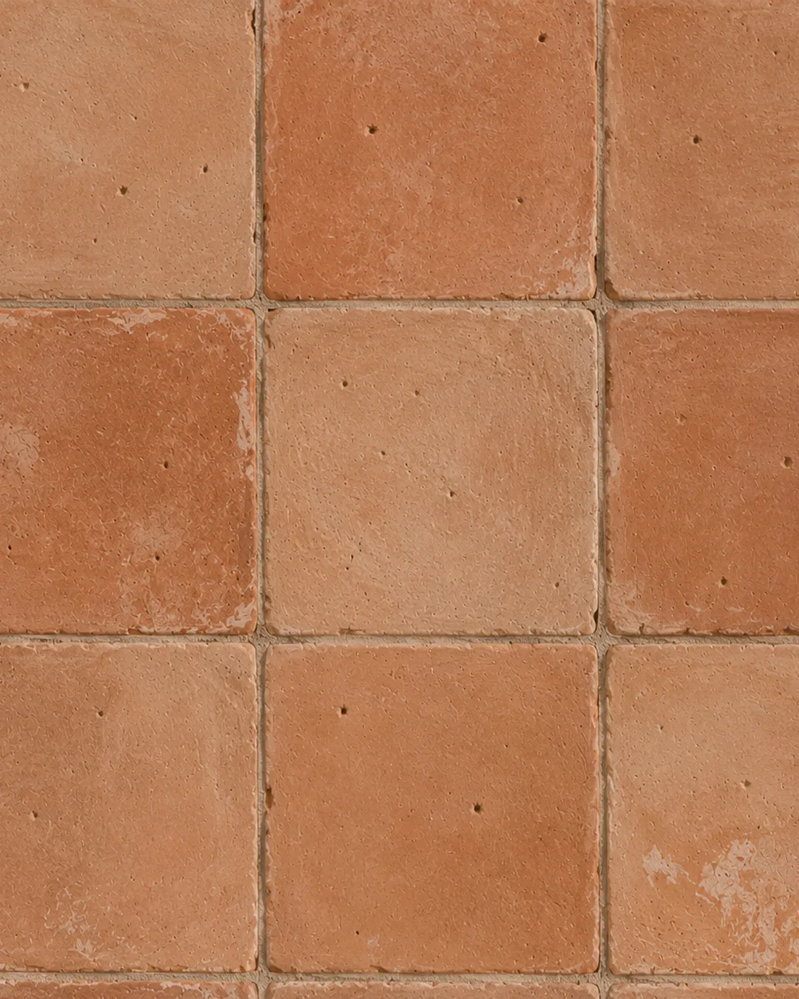 Paviment de rajola quadrada en roig